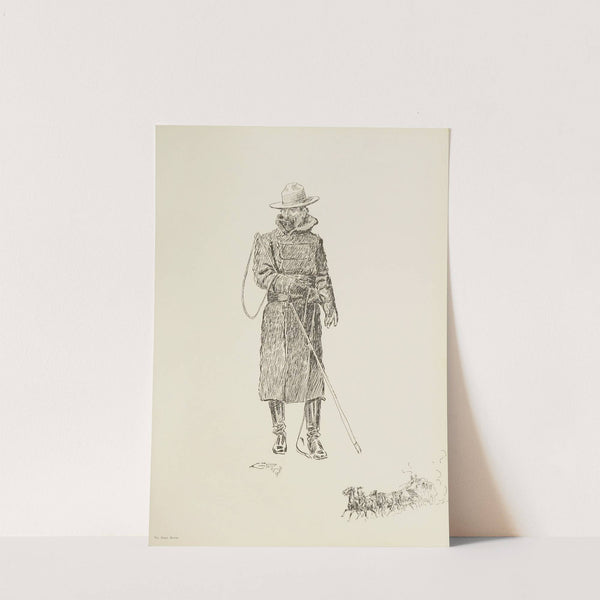 The Stage Driver (1900) by Charles Marion Russell