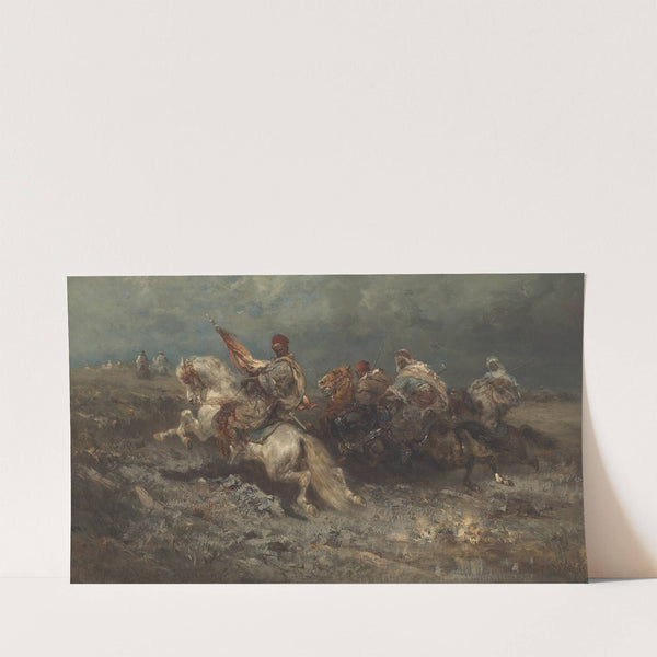 The Stampede by Adolf Schreyer