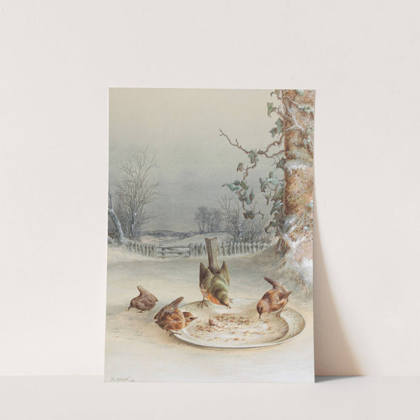 The Stand-off (Robins and Wrens) by Harry Bright