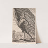 The Standard Bearer, Turned to Left (1587) by Hendrick Goltzius