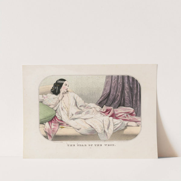 The star of the west (1846) by Currier & Ives.
