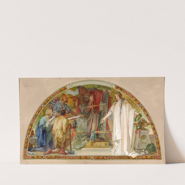 The State as Arbitrator for Industry, Education and the Military (ca. 1916) by Louis Schaettle