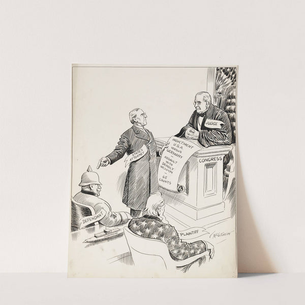 The State Presents its Case (1916) by John Tinney McCutcheon