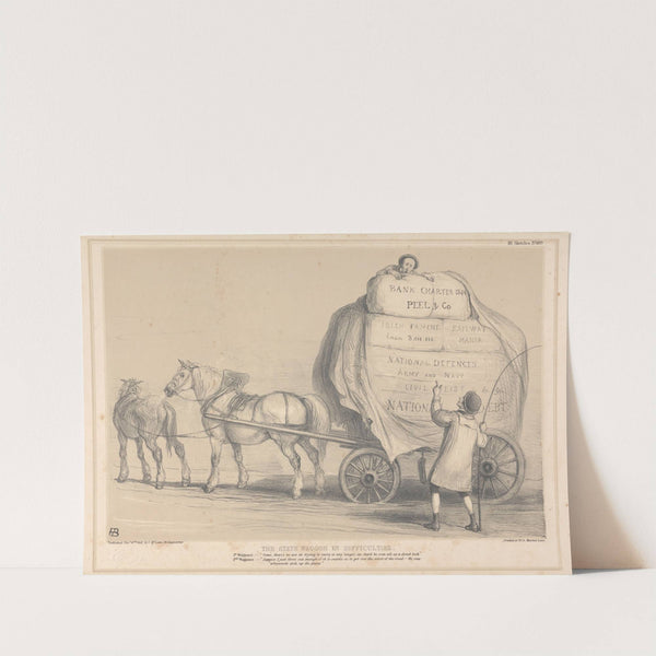 The State Wagon in Difficulties by John Doyle