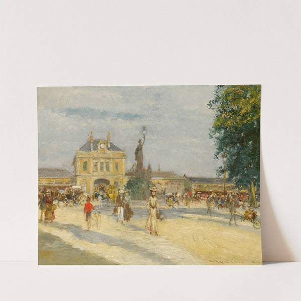 The Station At Vichy by Georges Stein