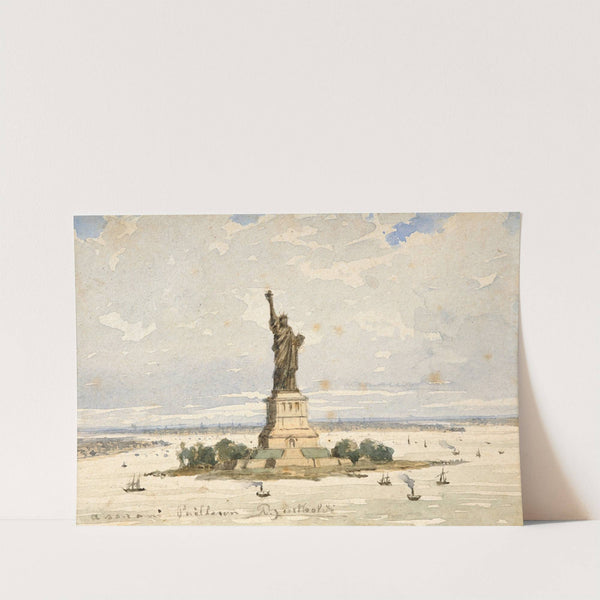 The statue of Liberty by Frédéric Auguste Bartholdi