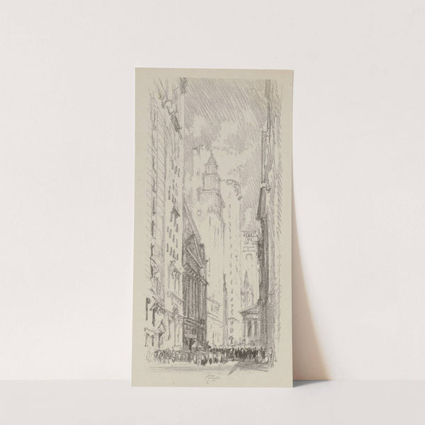 The Stock Exchange (1905) by Joseph Pennell