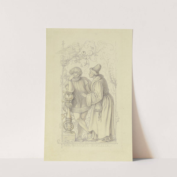 The stolen veil by Adrian Ludwig Richter