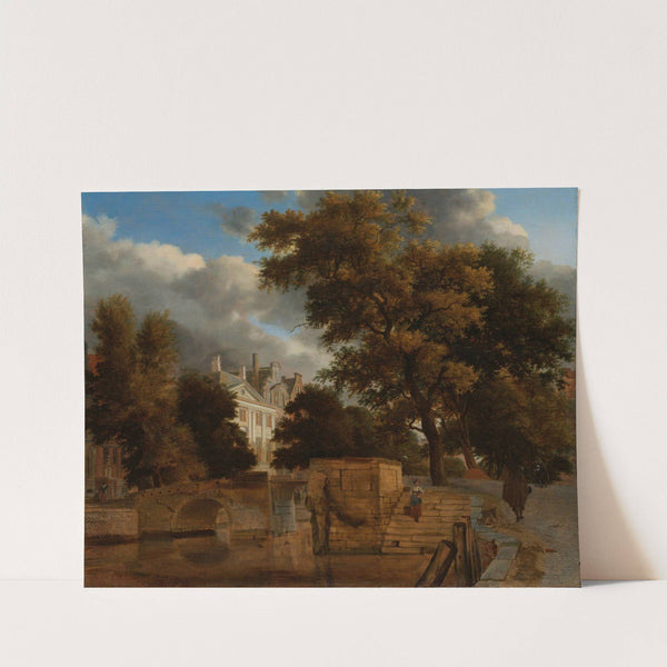 The Stone Bridge by Jan van der Heyden