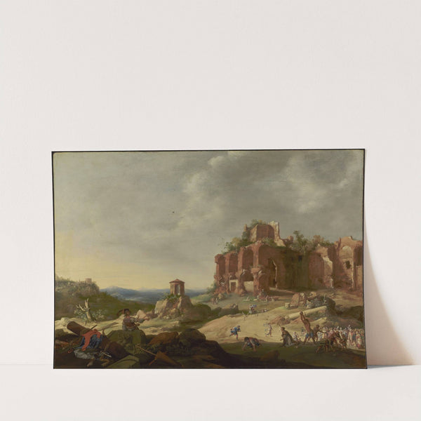 The Stoning of Saint Stephen (1632) by Bartholomeus Breenbergh