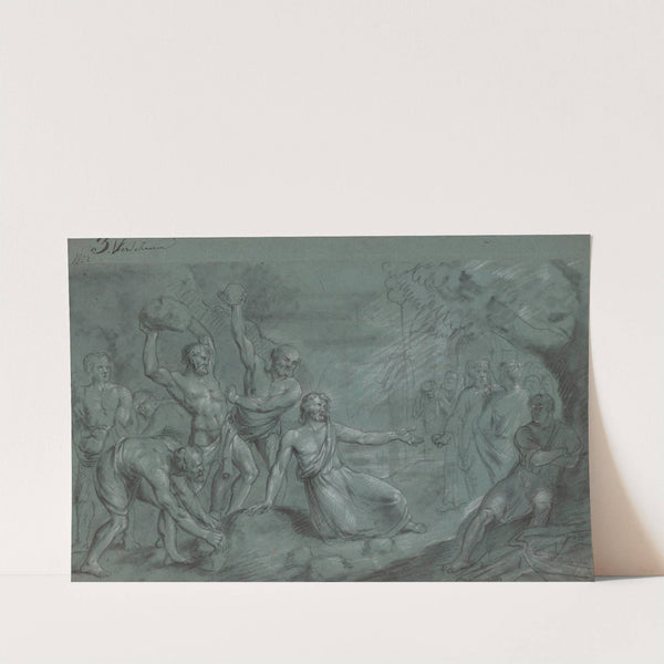 The Stoning of Stephen (1822) by Jean Antoine Verschaeren