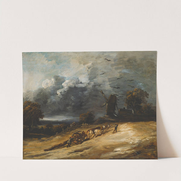 The Storm (1814-30) by Georges Michel