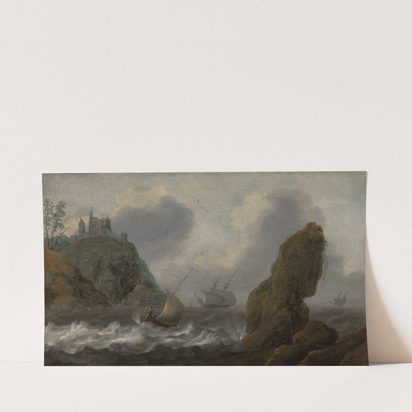 The Storm by Julius Porcellis