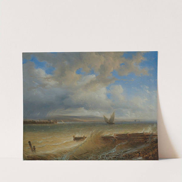 The Storm by François Diday