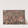 The storming of the fortress of Stampace in by Giorgio Vasari