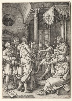 The Story of Susanna; Daniel Cross-Examining the Elders (1550s)