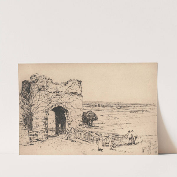 The Strand Gate, Winchelsea by Sir Frank Short