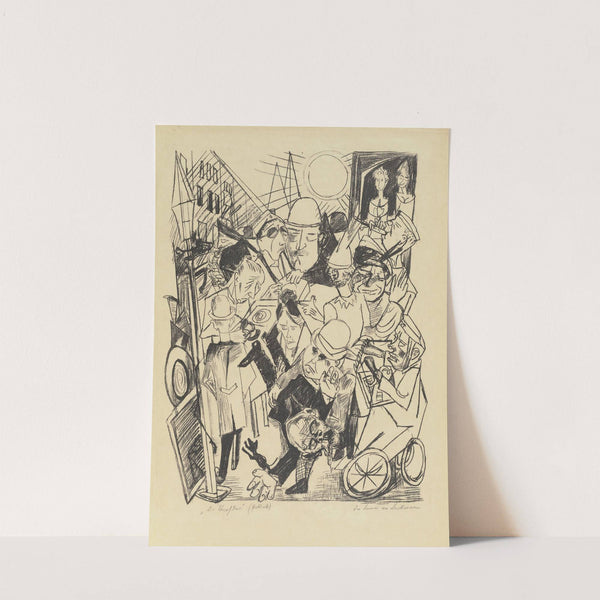 The Street (1919) by Max Beckmann