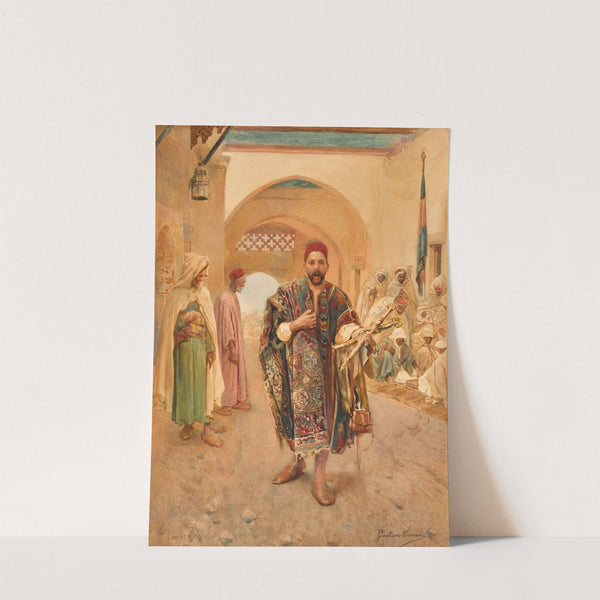 The Street Merchant by Gustavo Simoni