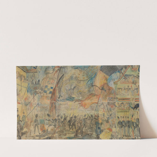 The Strike (1888) by James Ensor