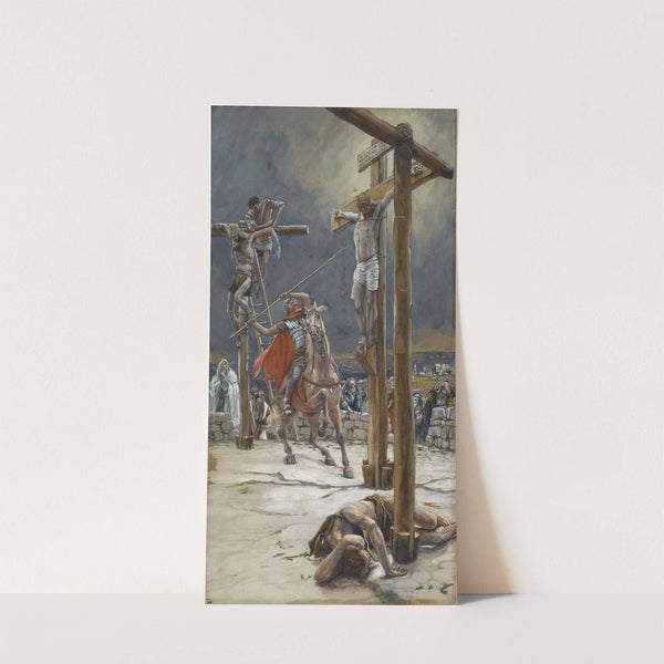 The Strike of the Lance (1886-1894) by James Tissot