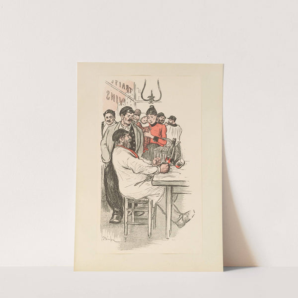 The Striker (1912) by Théophile Alexandre Steinlen