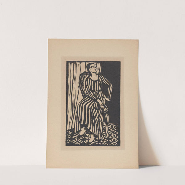 The Striped Dress by Roger Fry