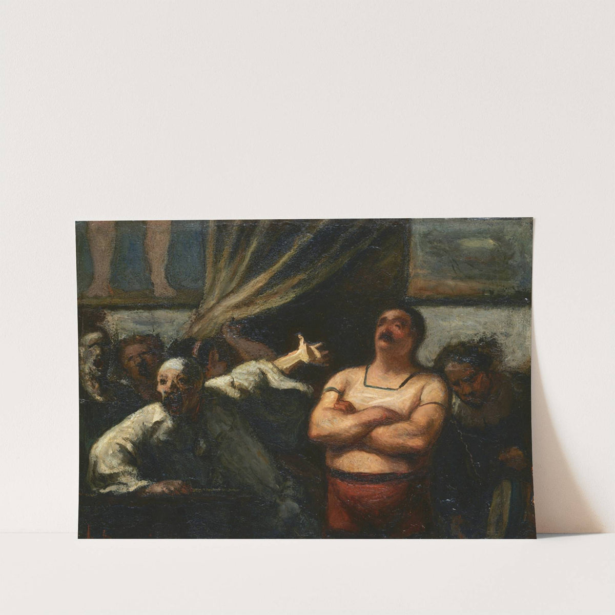 The Strong Man by Honoré Daumier