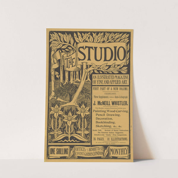 The Studio (1895) by Aubrey Vincent Beardsley