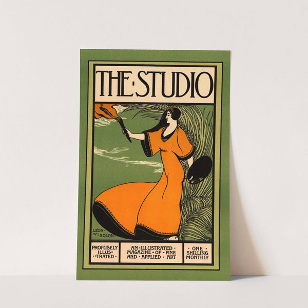 The Studio (ca 1897) by Léon-Victor Solon