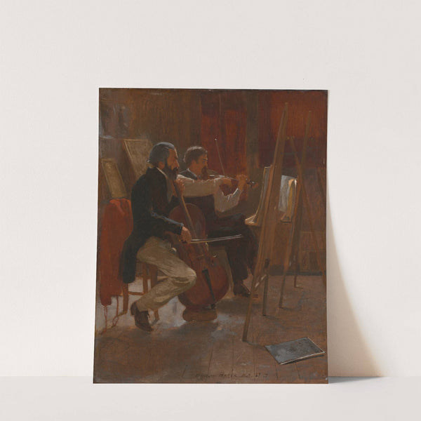 The Studio (1867) by Winslow Homer