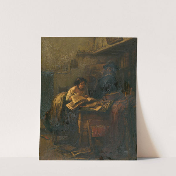 The Studio (1851) by Jan August Hendrik Leys