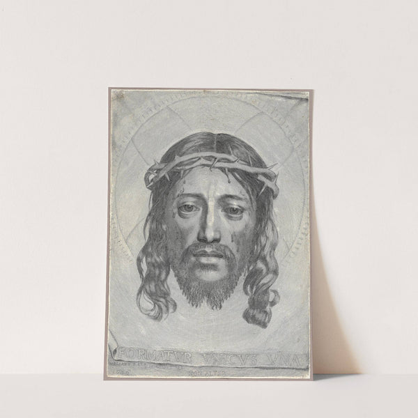 The Sudarium of Saint Veronica by Claude Mellan