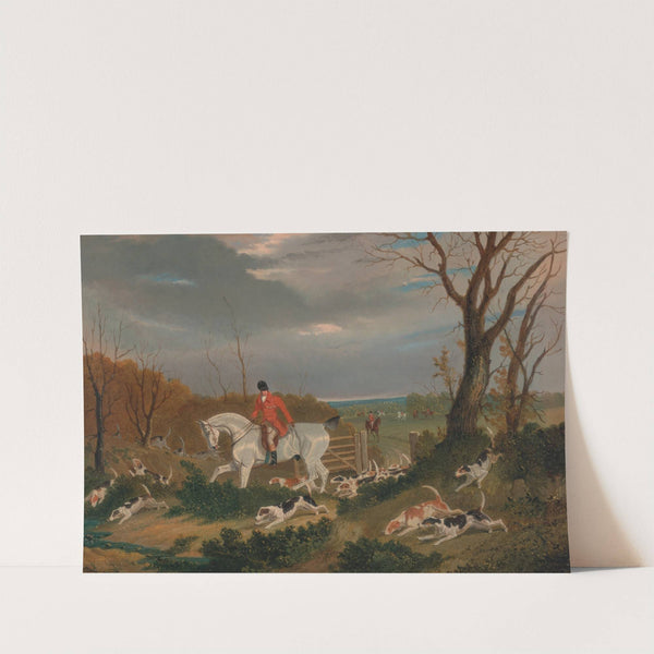 The Suffolk Hunt; Going to Cover near Herringswell by John Frederick Herring Snr.