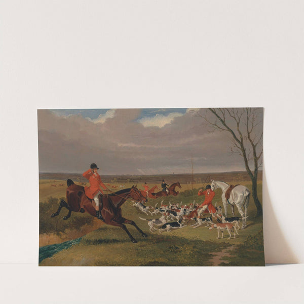 The Suffolk Hunt; The Death by John Frederick Herring Snr.