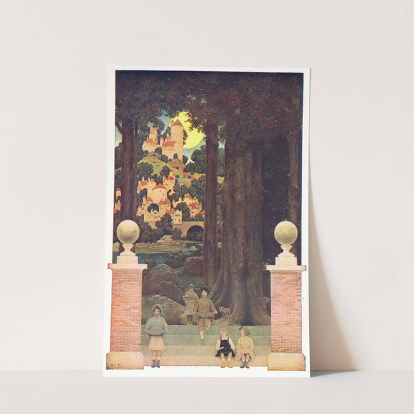 The Sugar-Plum Tree (1904) by Maxfield Parrish