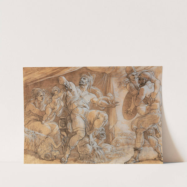 The Suicide Of Ajax by Giuseppe Cades