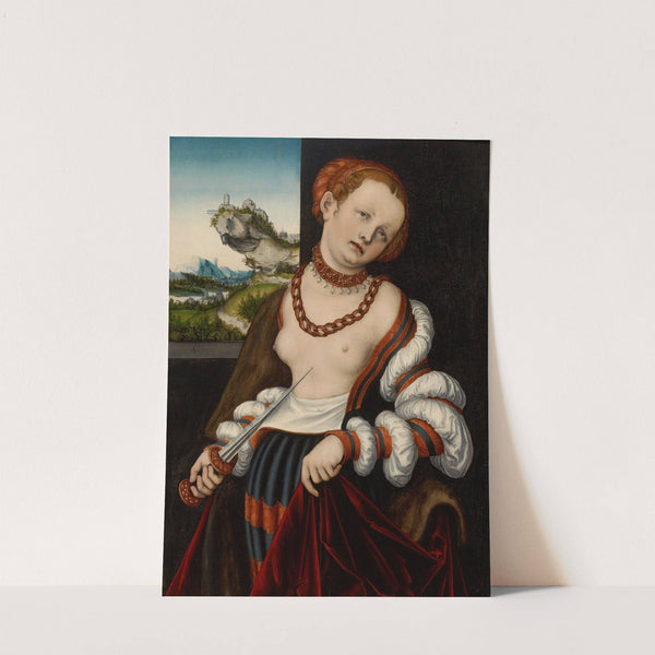 The Suicide of Lucretia (1529) by Lucas Cranach the Elder