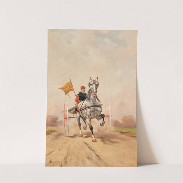 The Sulky Race by Alfredo Tominz