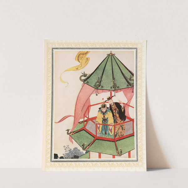 The Sultan and his Vvzier looking for Aladdin’s magic Palace (1914) by Edmund Dulac