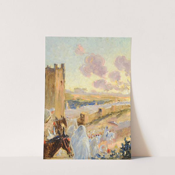 The Sultan Going Out by Maurice Romberg de Vaucorbeil