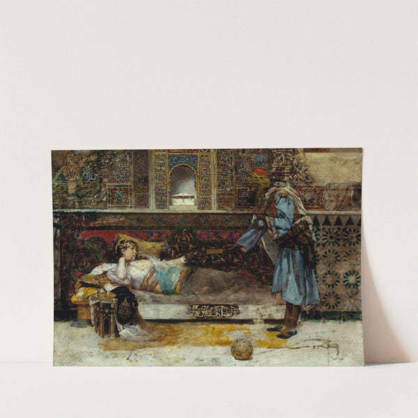 The Sultan’s Gift (1885-1886) by Antonio Fabrés