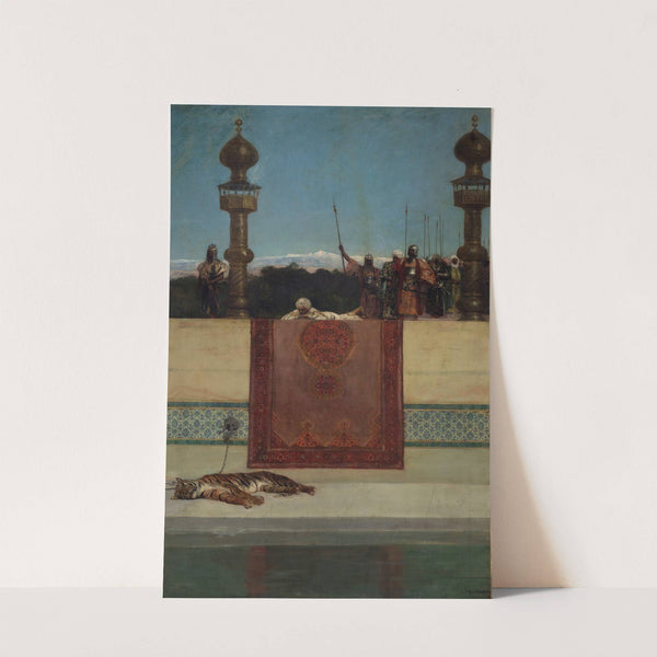 The Sultan's Tiger by Jean-Joseph-Benjamin Constant