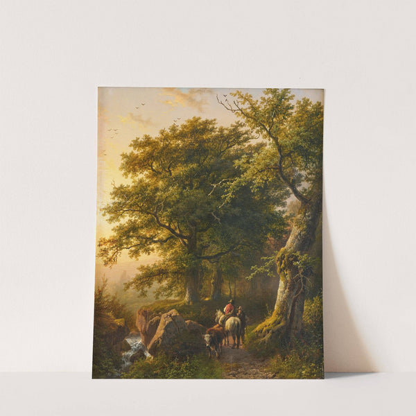 The Summer (1854) by Barend Cornelis Koekkoek