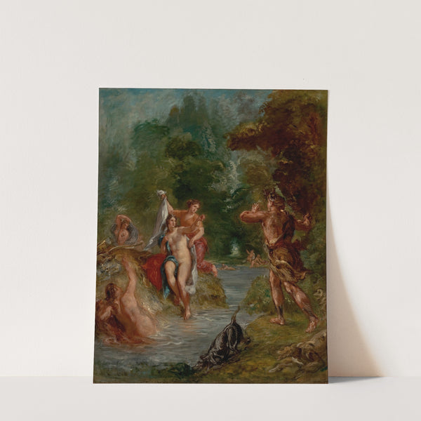 The Summer – Diana surprised by Actaeon (1856-1863) by Eugène Delacroix