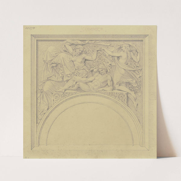 The summer by Johann Baptist Scholl The Younger