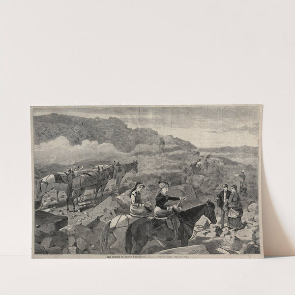 The Summit of Mount Washington (1869) by Winslow Homer