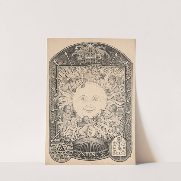 The Sun (1901) by Hans Thoma