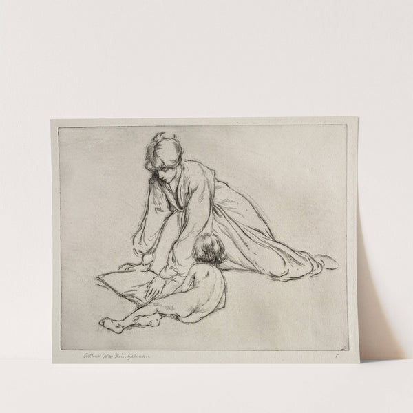 The Sun Bath (1919) by Arthur William Heintzelman