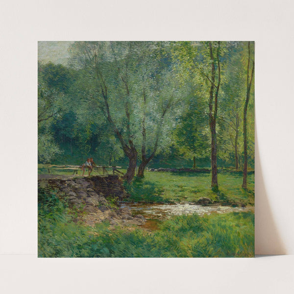 The Sun Kiss (1908) by Willard Leroy Metcalf